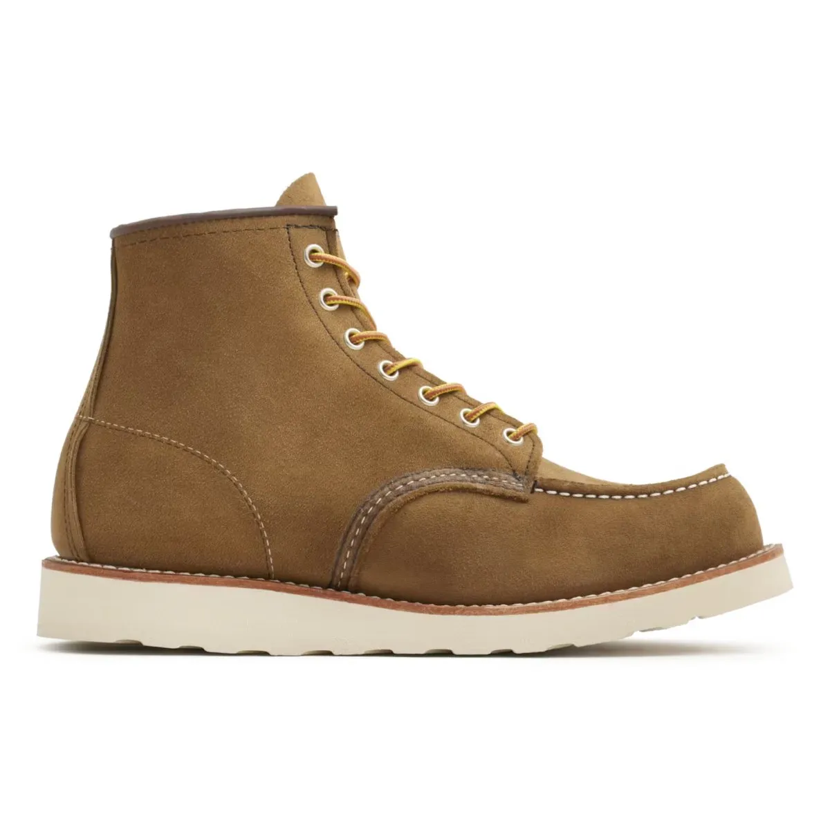 Men Mode Air Zone Red Wing Men's Classic Moc 6" 8881 Olive Mohave Leather