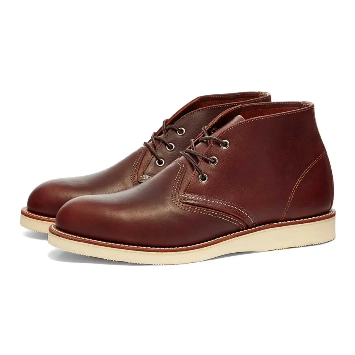 Step Light Red Wing Men's Work Chukka 3141 Briar Slick