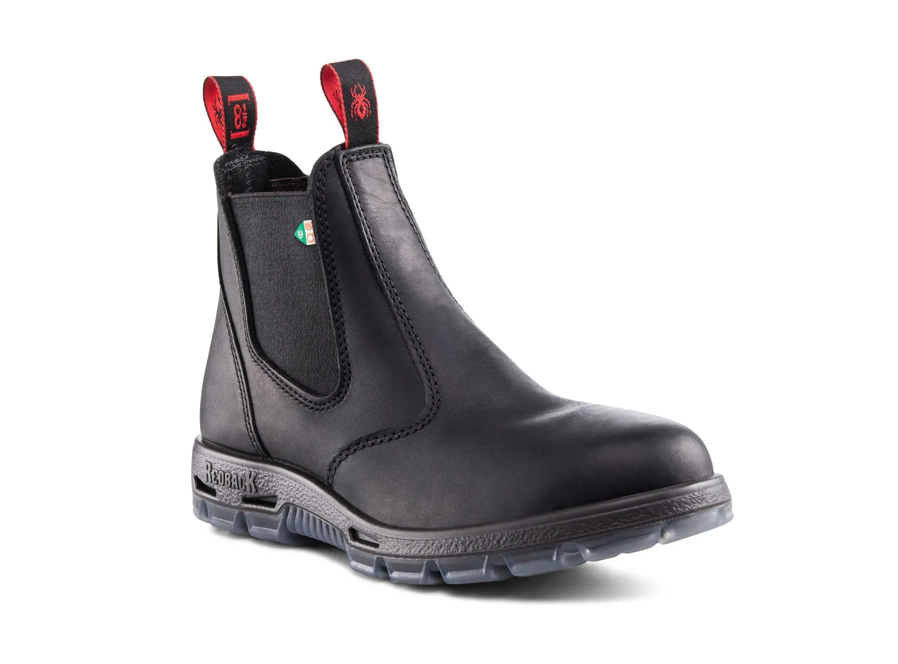 RedBack Bobcat Black CSA Work Boots - PSBBK ArchSupport Leather Upper