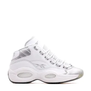 Reactive Fit Reebok Classics Basketball Junior Question Mid Allen Iverson White Silver GX3983