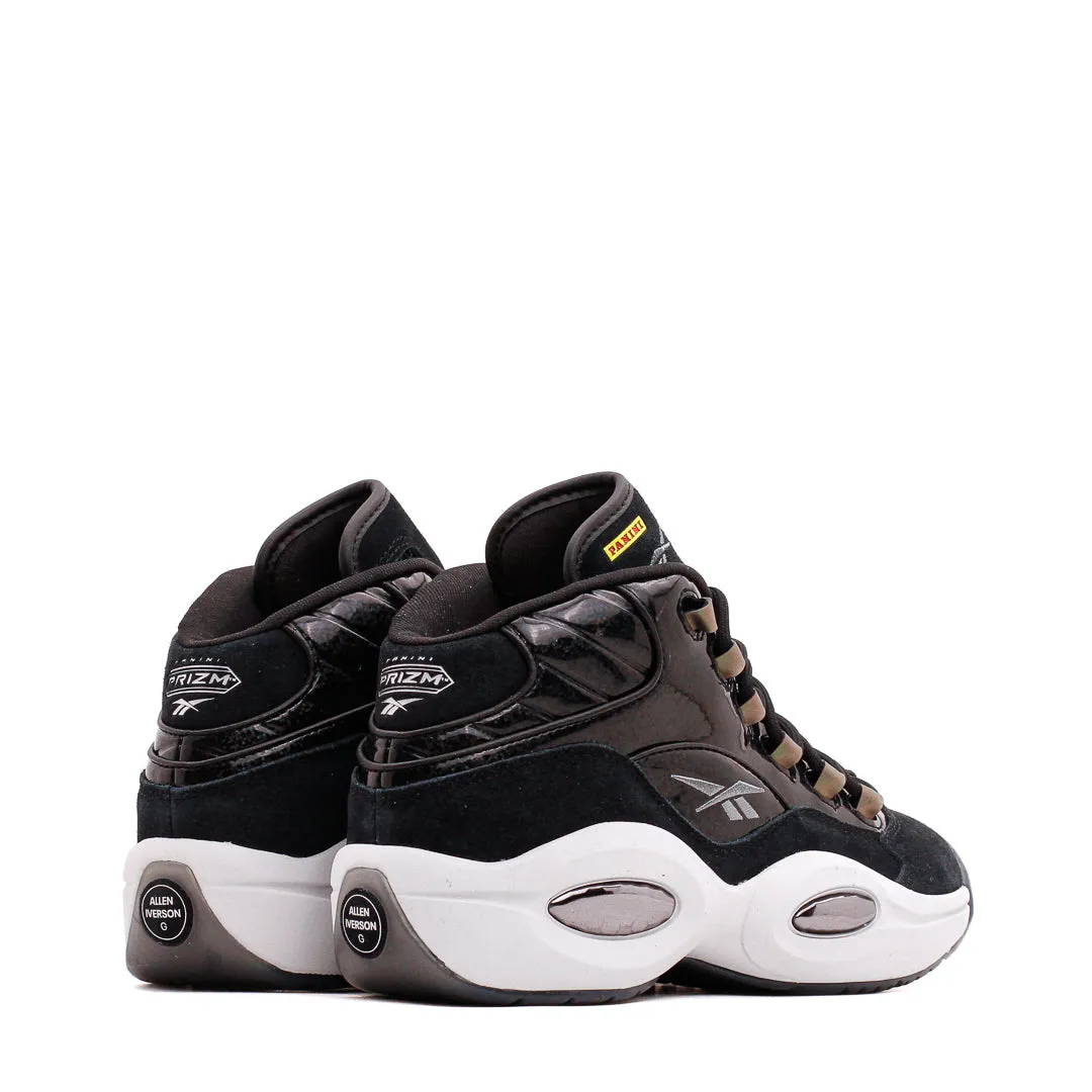 Reebok Classics Basketball Men x Panini Question Mid Allen Iverson Black HQ4135 cushioning technology Vented Tongue Design