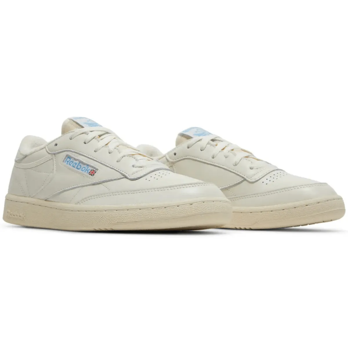 Reebok Men's Club C 85 Vintage Chalk/Alabaster/Essential Blue Club Meet Comfortable Style