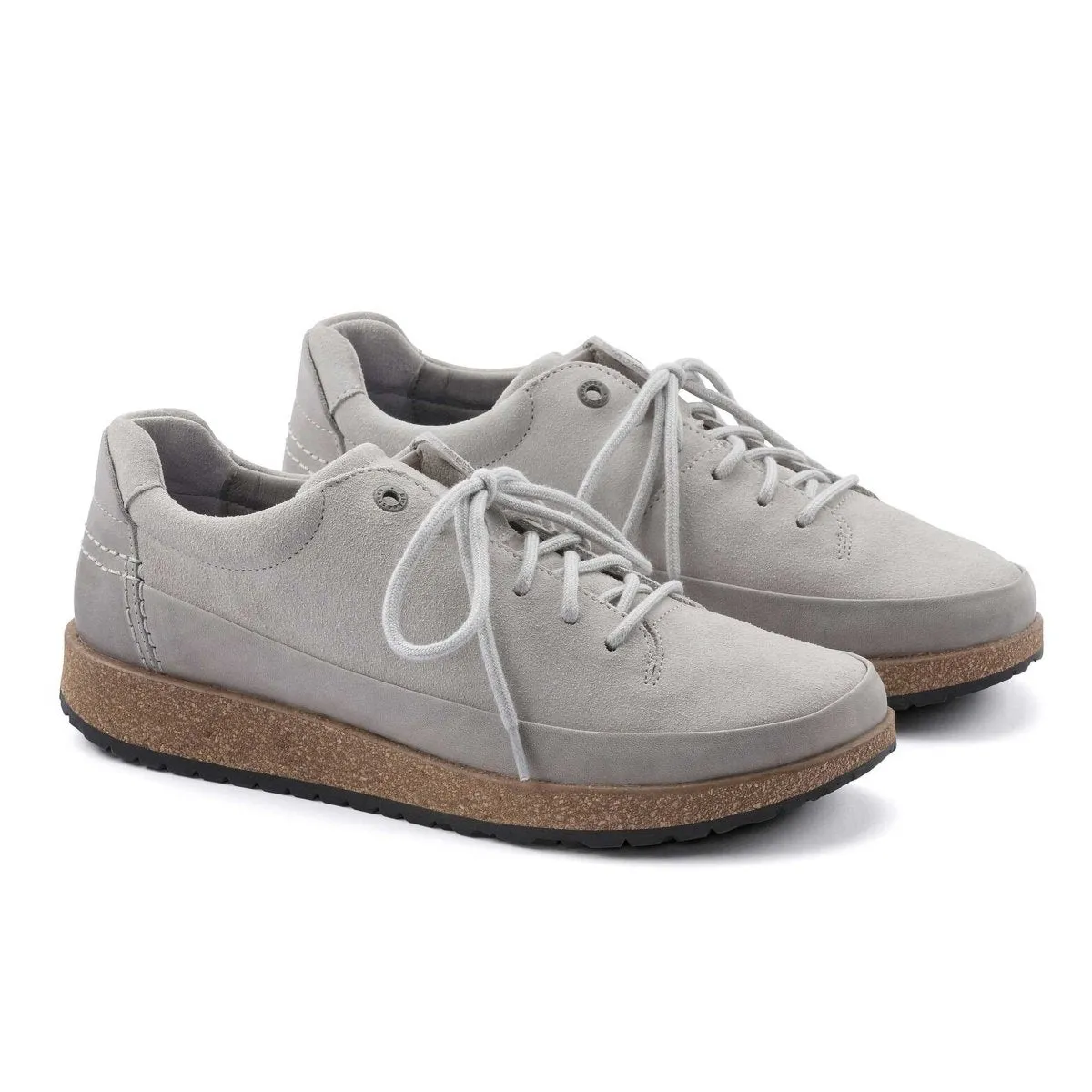 Birkenstock Men's Honnef Low Whale Grey Suede Footstep Care