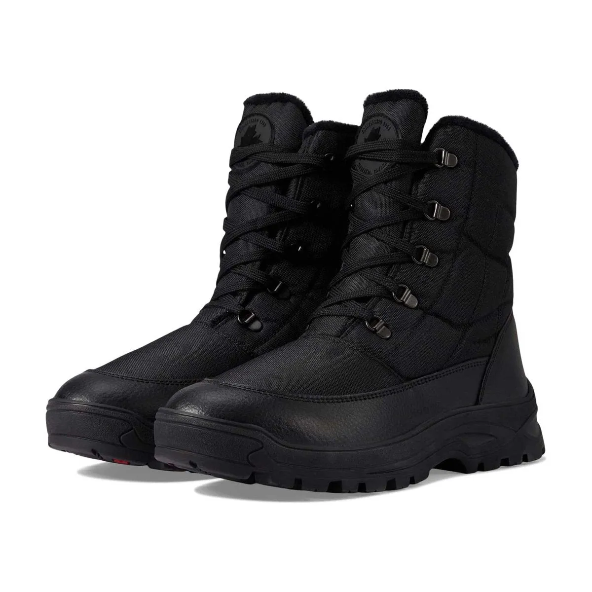 Pajar Men's Trigger Black Fabric Waterproof Train Trip