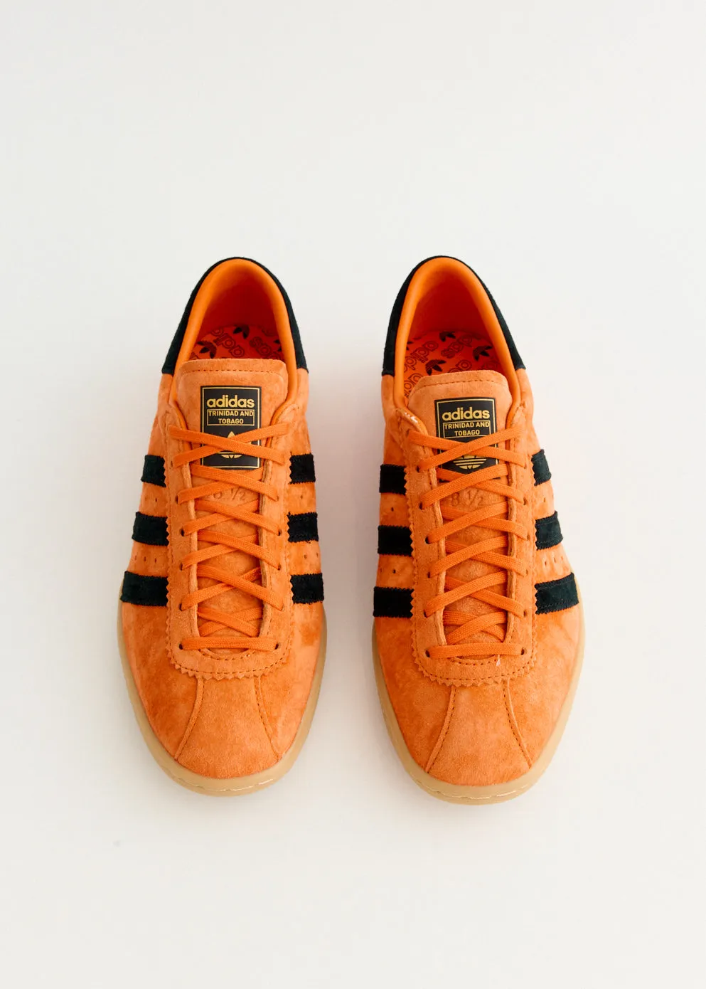 Canvas Material breathable socks Trinidad and Tobago 'Orange' Sneakers