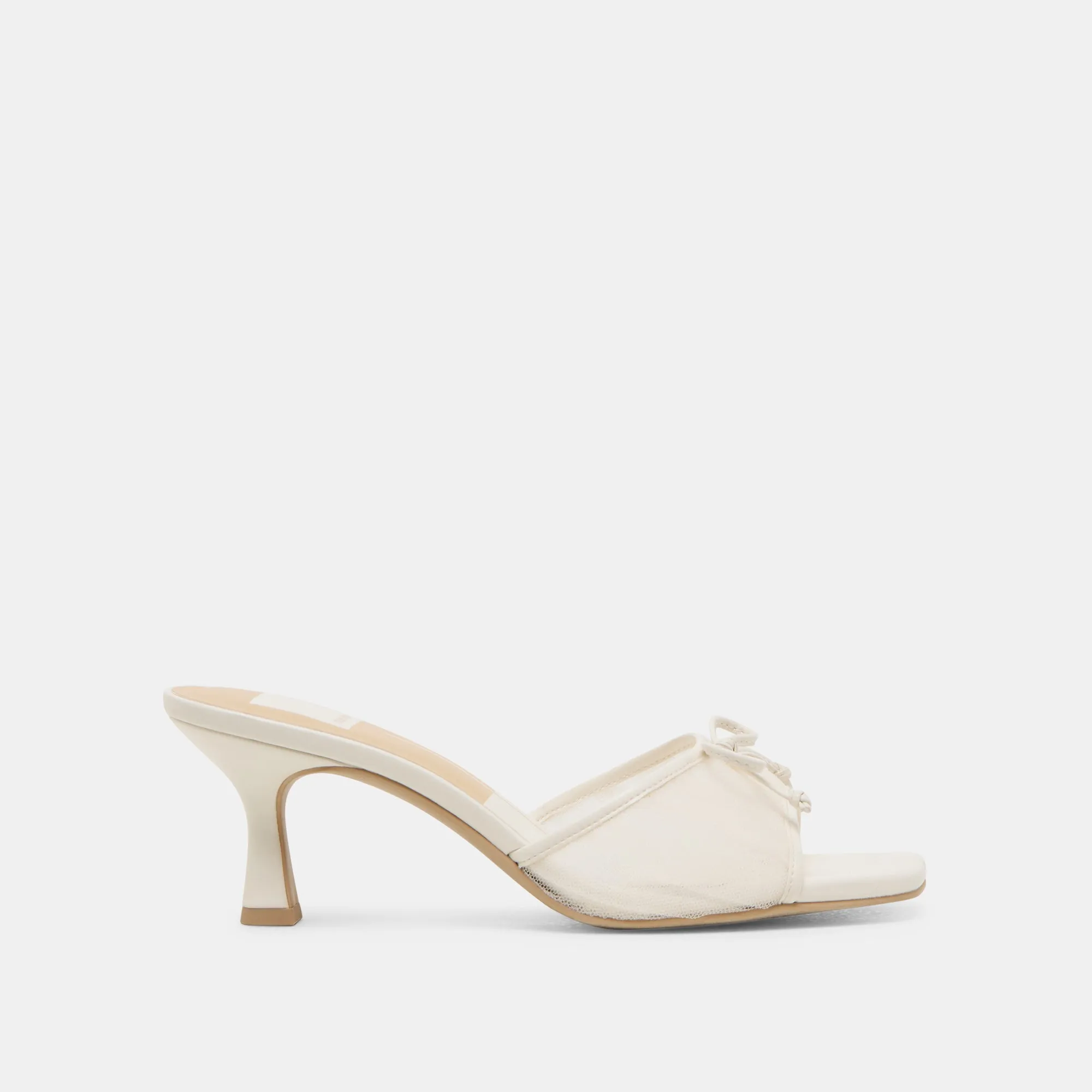 GALEN HEELS WHITE TULLE Vintage Stiletto Shoes Pink Heels