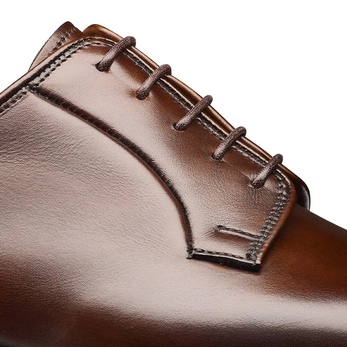 Travel Step Lanark 3 Dark Brown Burnished Calf