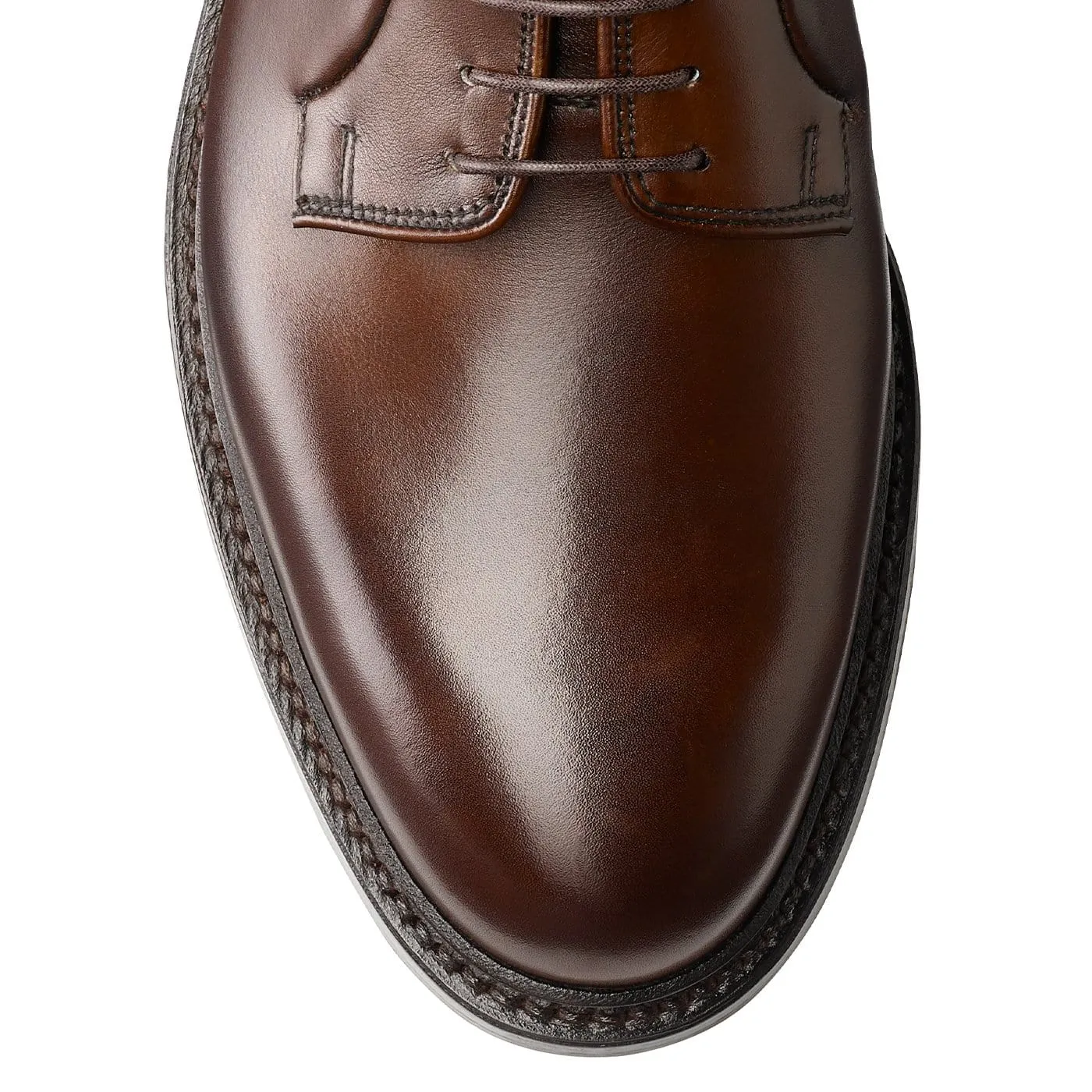 Lanark 3 Dark Brown Burnished Calf Smart Look