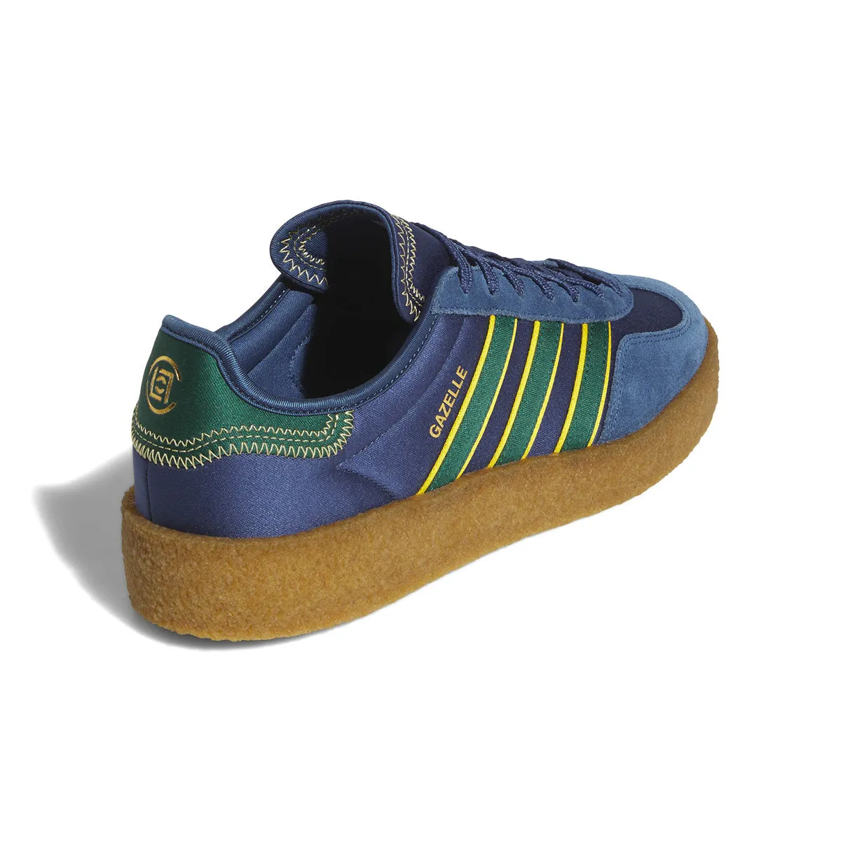 Quality craftsmanship   CLOT Gazelle 'Silk Night Marine Collegiate Green'