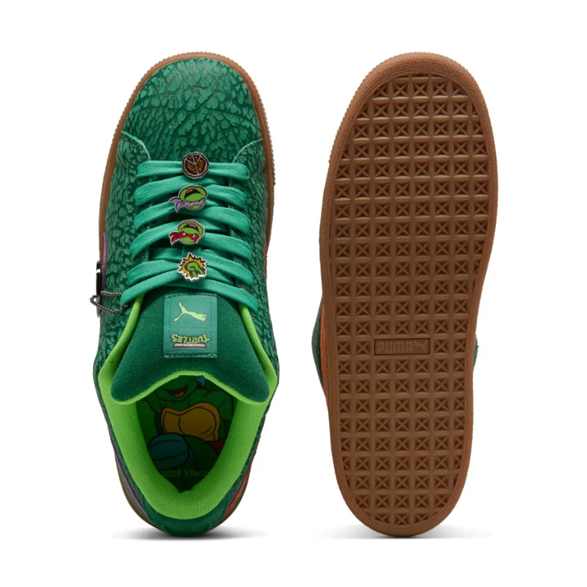   Teenage Mutant Ninja Turtles Suede XL 'Vine Gum' Elevated durability Vegan Material Option