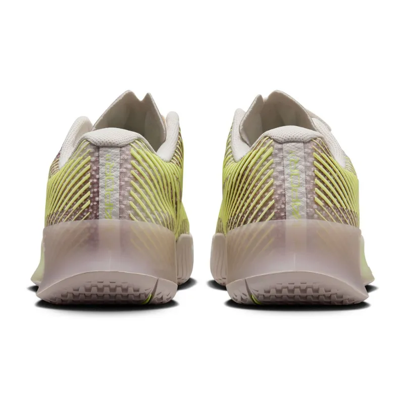 Nike Court Air Zoom Vapor 11 Premium Women Hard Court Tennis Shoes - Phantom/Barely Volt-Platinum Violet Casual running