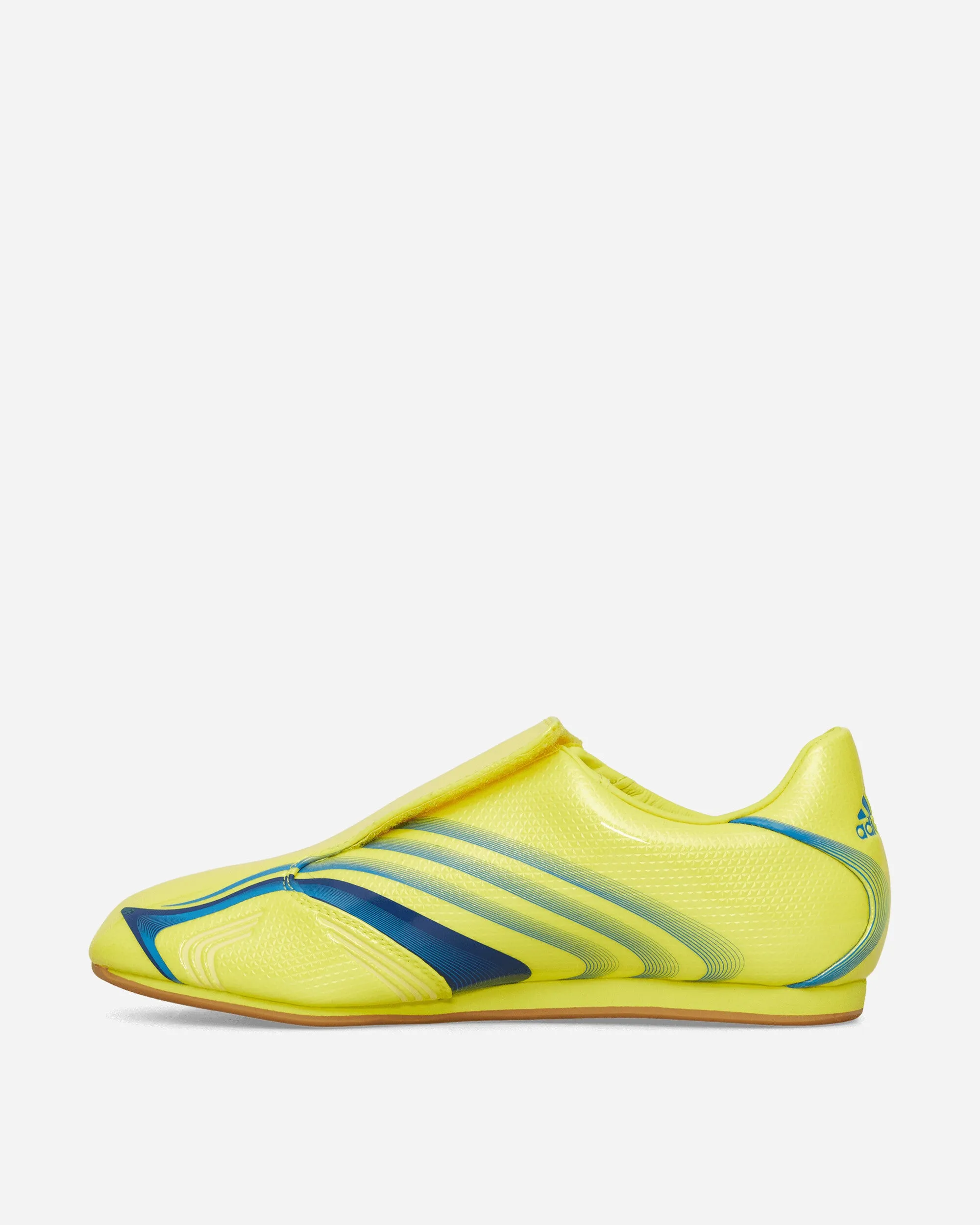 Women's Taekwondo F50 Sneakers Bright Yellow / Bright Blue Balanced Form