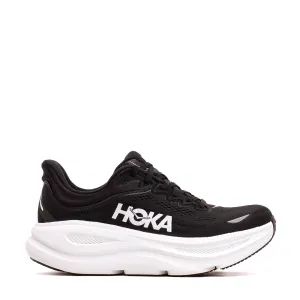 Smooth Surface Hoka One One Men Bondi 9 Black White 1162011-BWHT