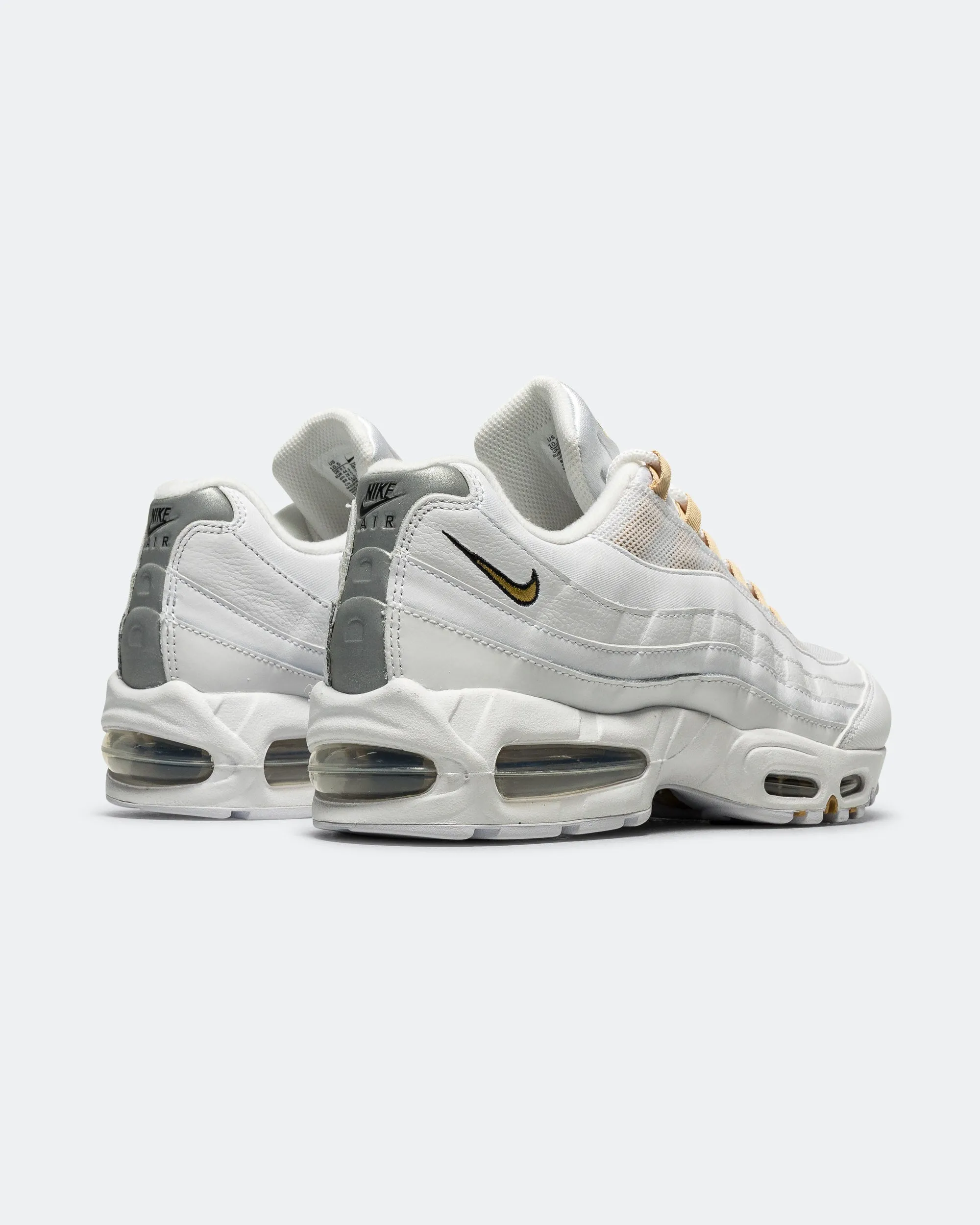 Go Active Air Max 95 Big Bubble - White/Metallic Gold-Black-Pearl Grey