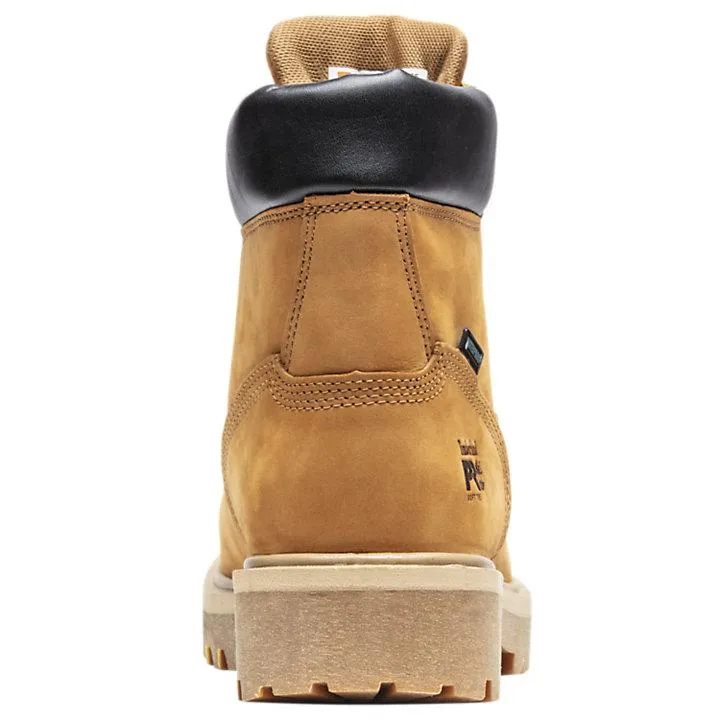 Timberland Men's 65030 PRO?? Direct Attach 6" Soft Toe Wheat Waterproof Style Flow