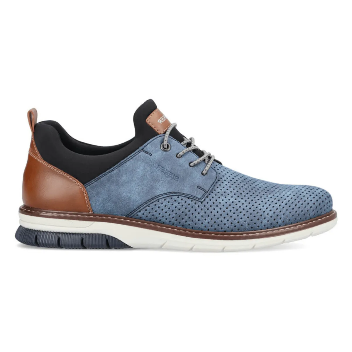 Sand Beige Rieker Men's 14450-14 Dustin Baltic/Amaretto/Black