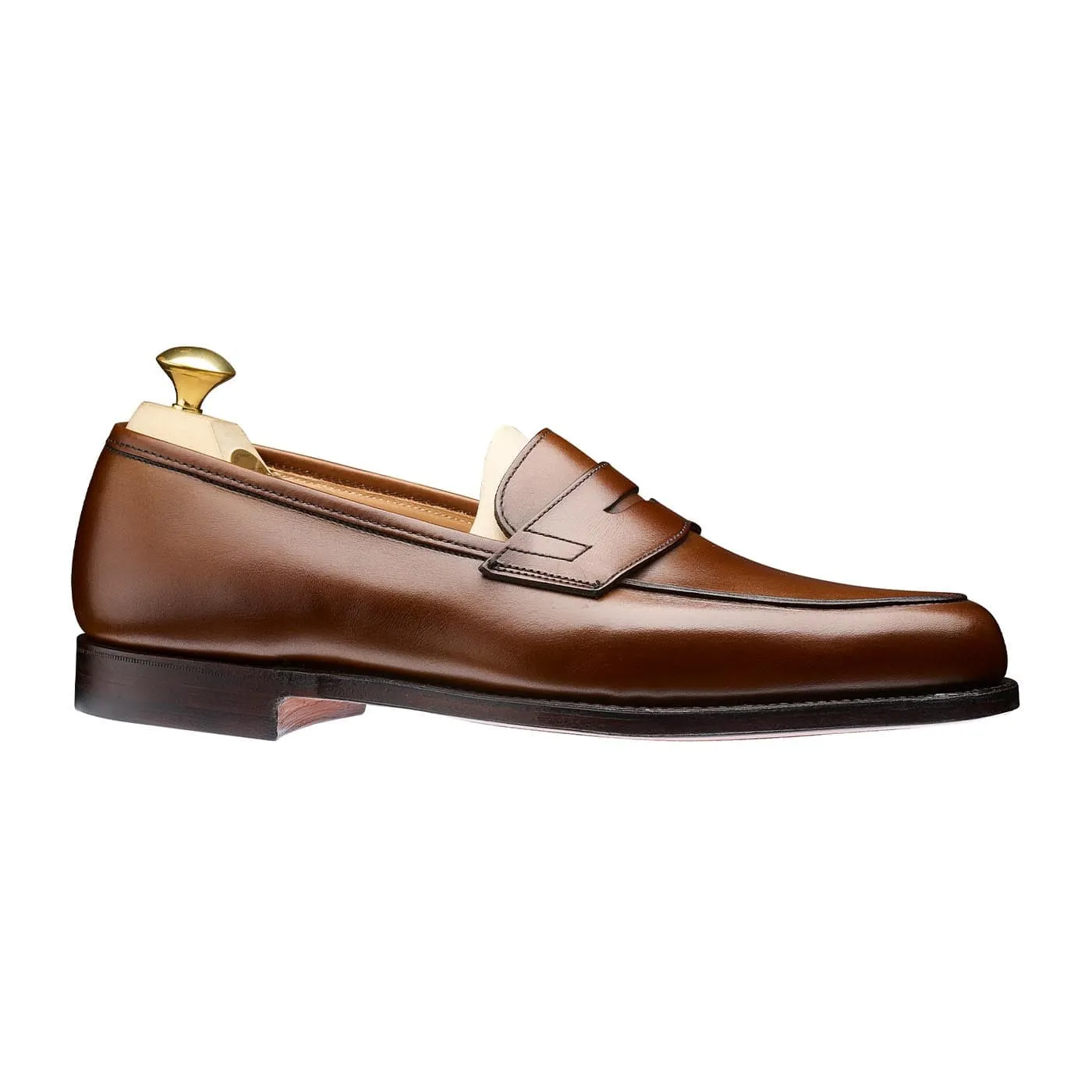 Everyday Shoes Street Way Grantham 2 Dark Brown Burnished Calf