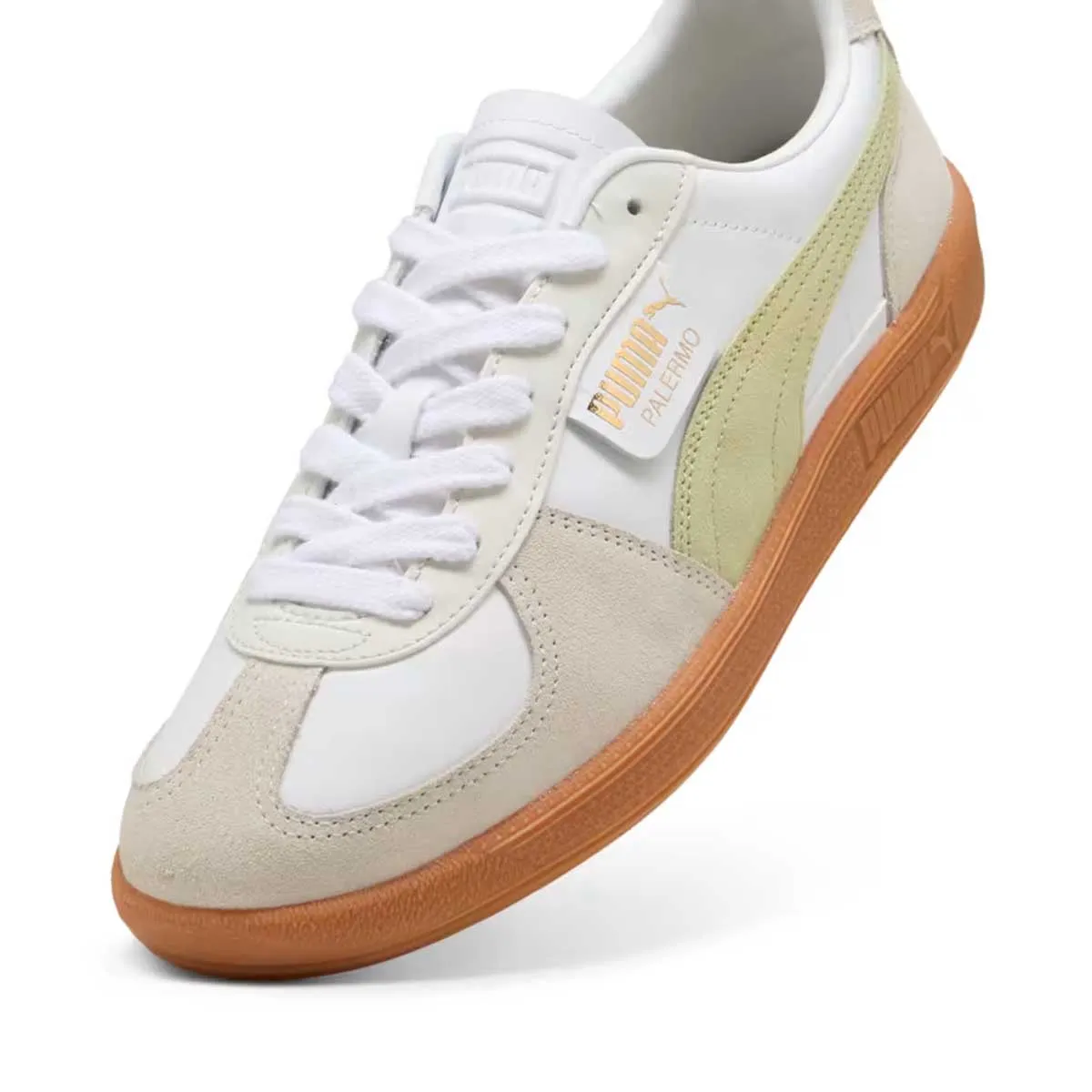 Chill Walk Hypoallergenic Lining Palermo Leather 'Puma White Pistachio Green'