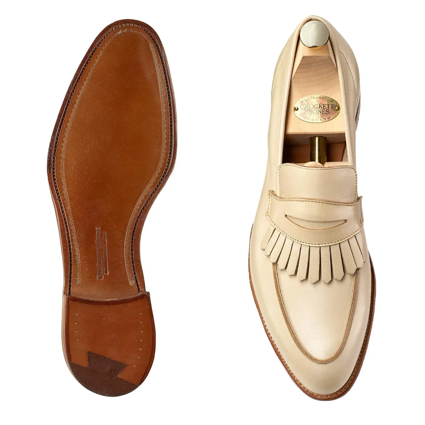 Julia Ecru Calf Firm Guard