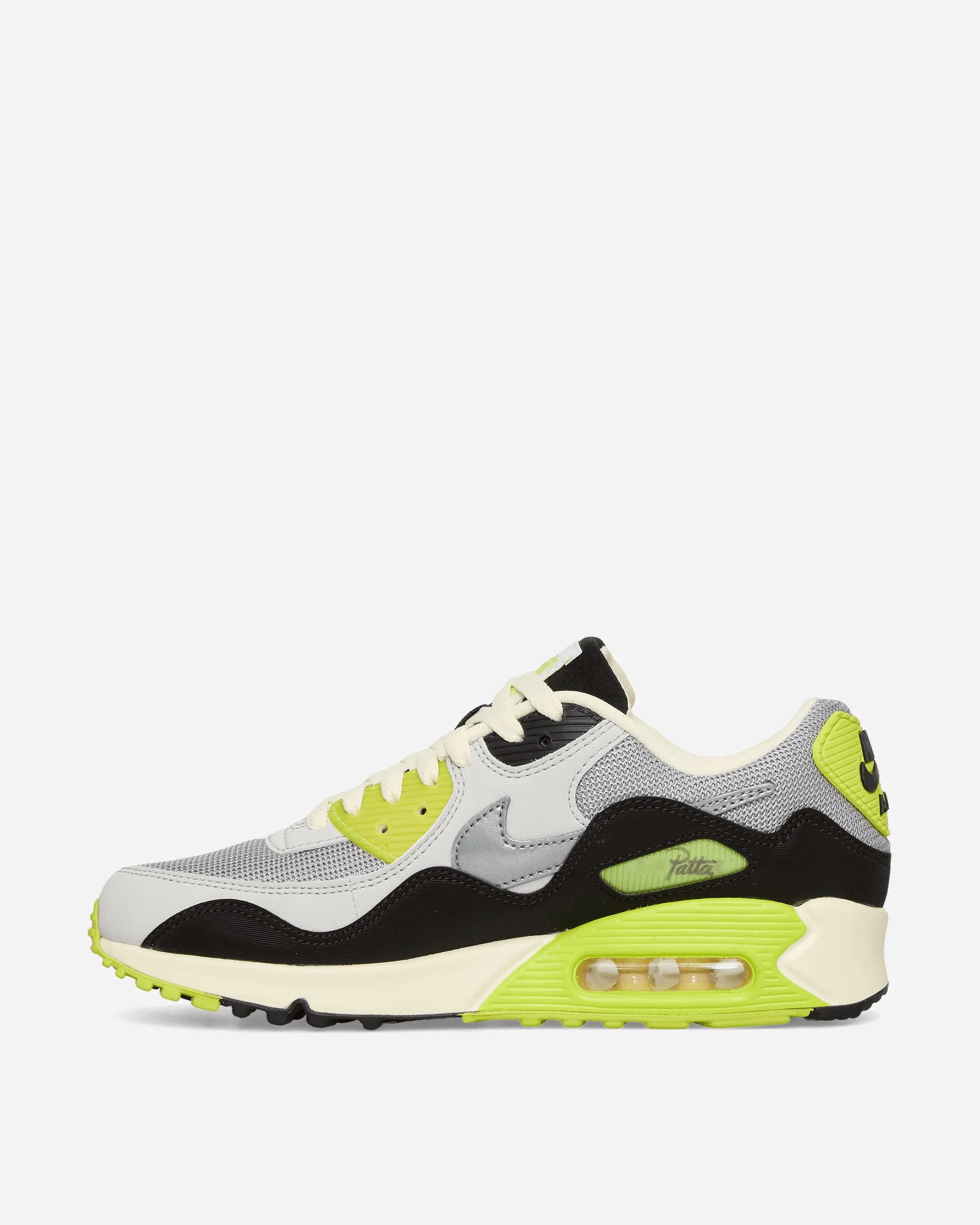 Synthetic   material Patta Air Max 90 Sneakers Cyber / Particle Grey