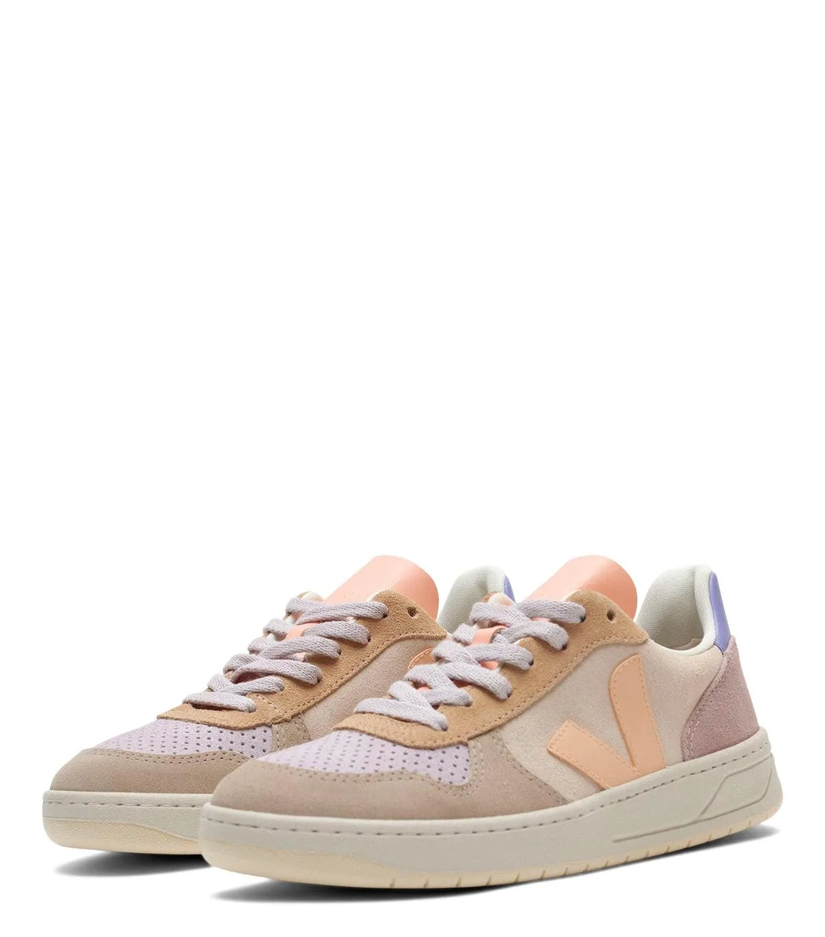 Veja Women's V-10 Peach Padded Tongue brand - name