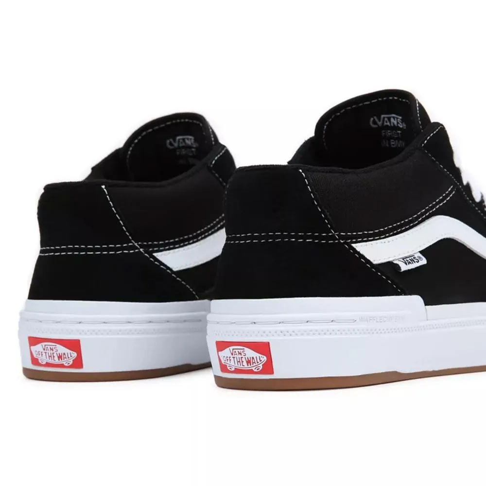 Vans BMX Style 114 - Black/White Textured Surface