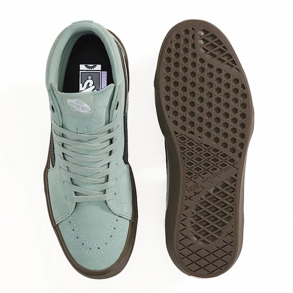 Vans BMX Sk8-Hi - Gum Gray Olive Leather