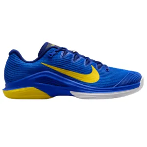 Nike Vapor 12 Mens Hard Court Tennis Shoes - Racer Blue/Lightening Deep Royal Blue Narrow Fit