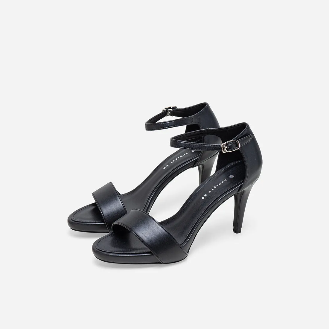 Gold High Heels Skylar Strappy Heels