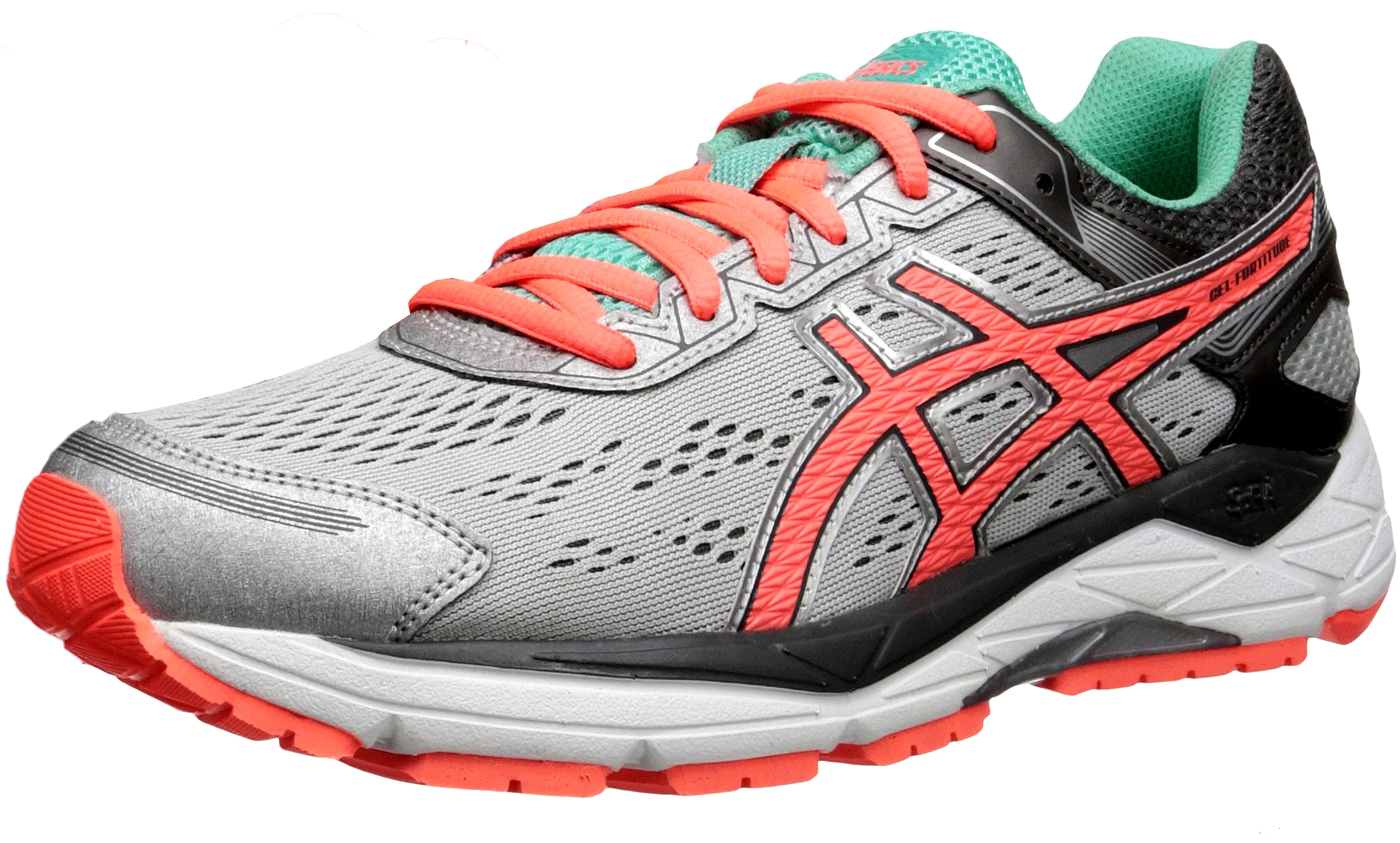 Coast Jog Day Comfort ASICS Women Gel Fortitude 7 Wide Width Running Shoes for Supinators