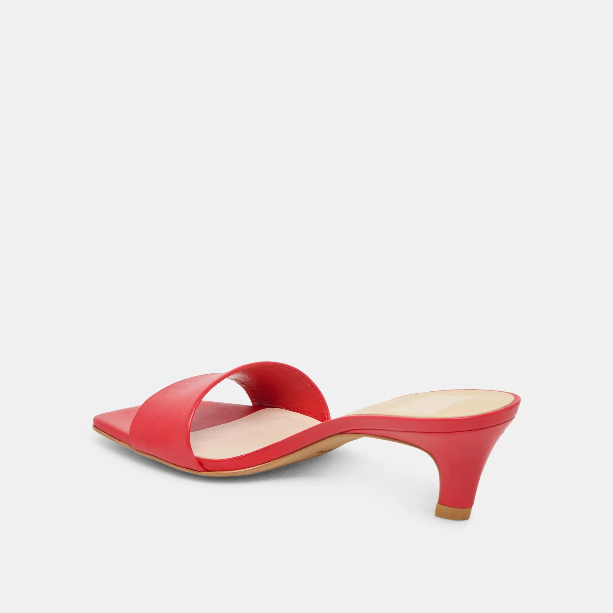 Causal Booties REXA HEELS CHILI LEATHER