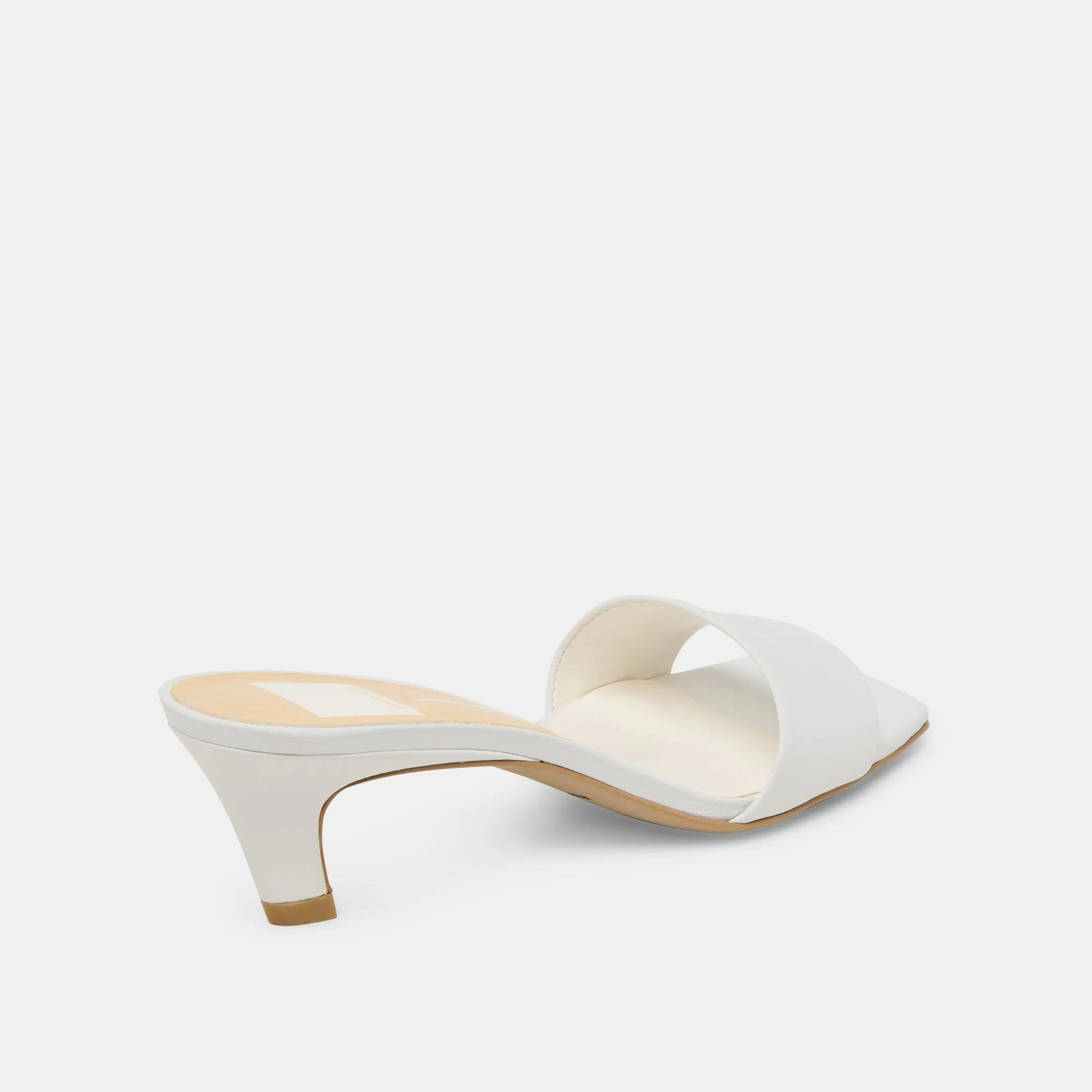 REXA HEELS TRUE WHITE LEATHER Comfortable Shoes