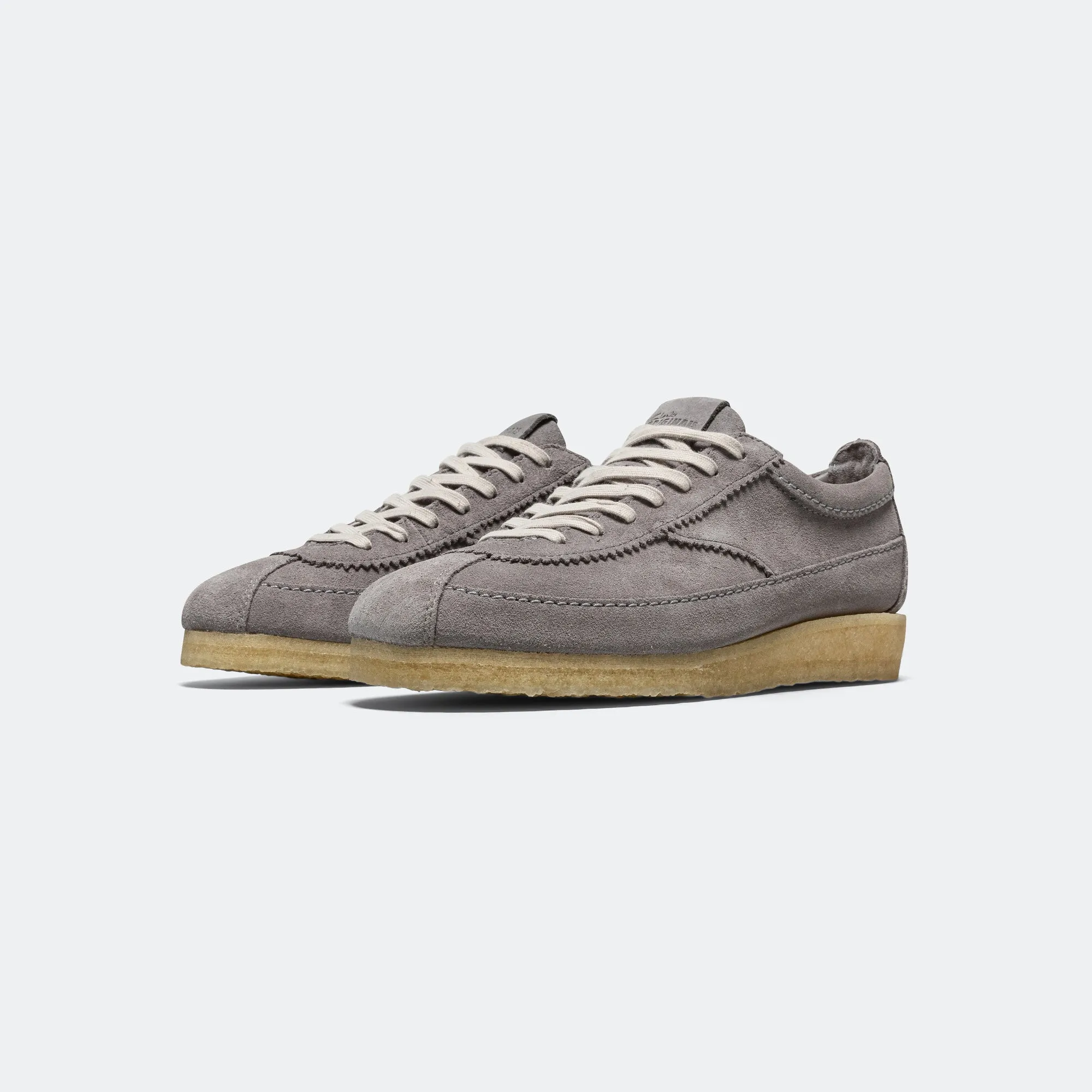 Freedom Fit Elastic Lacing Wallabee Tor - Steel Grey Suede