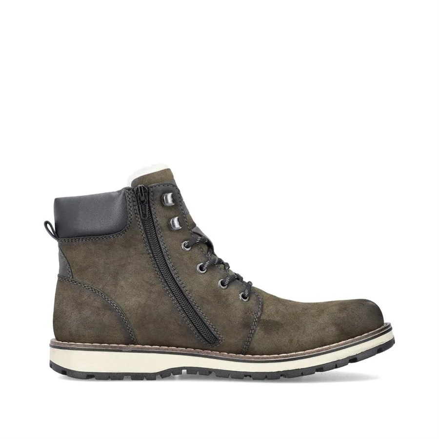Warehouse Work Smart Look Rieker Winter Boots - 38425-54
