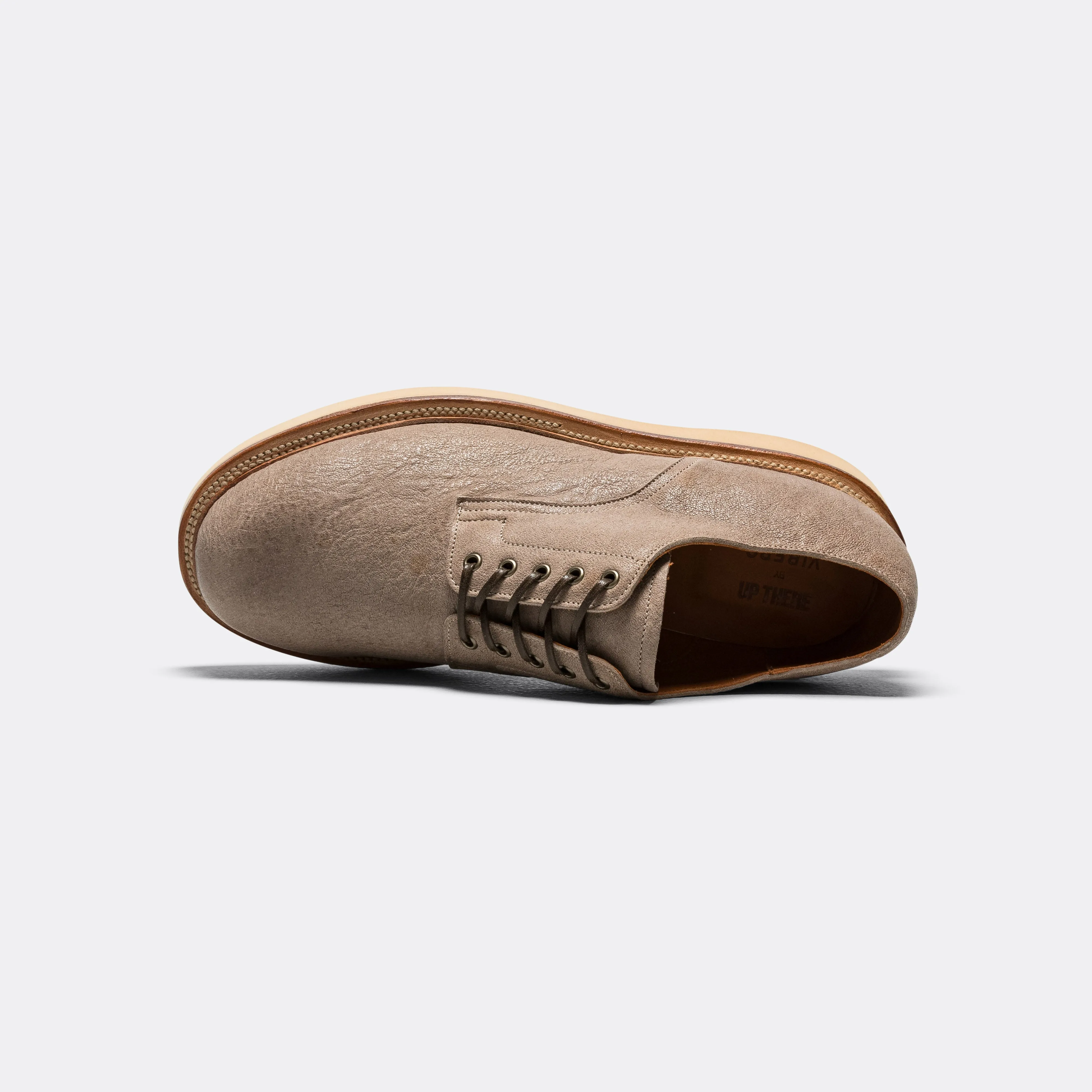Rockland Blucher by UP THERE - Washed Ram Grey Toe Cap