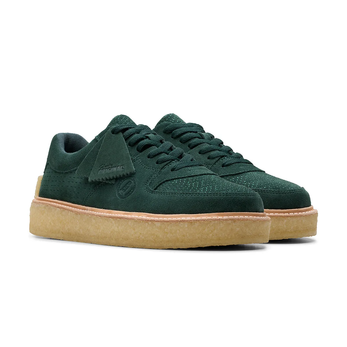   Ronnie Fieg Sandford 'Dark Green Sashiko' Retro Style No Bulk