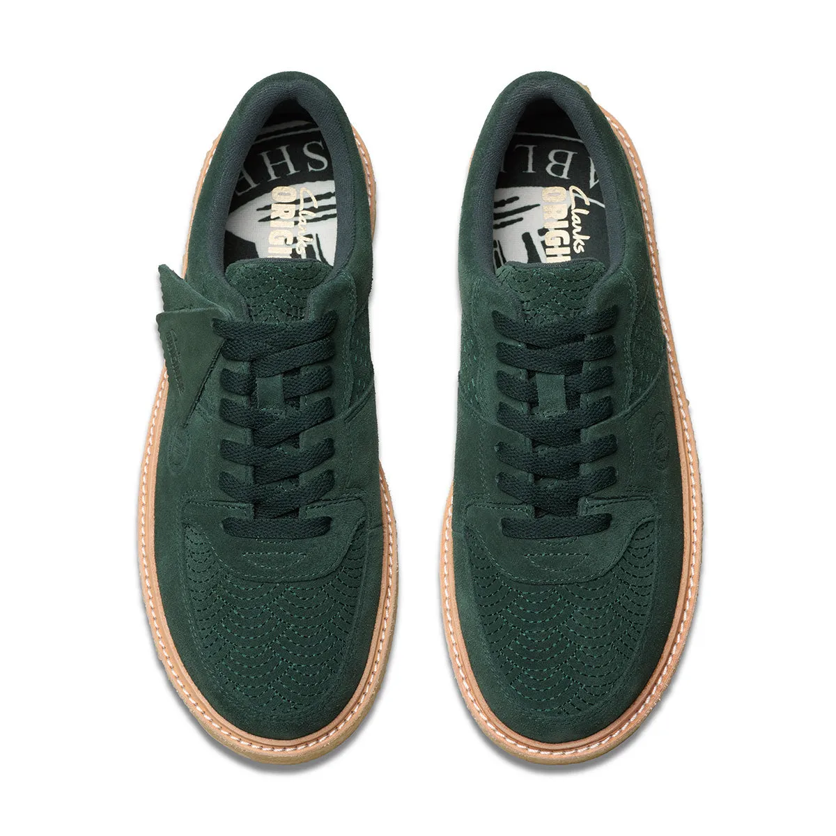   Ronnie Fieg Sandford 'Dark Green Sashiko' Elevated Sole