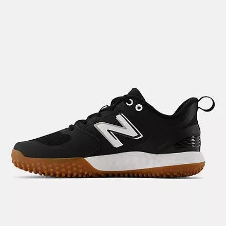 Ranch Mode Dry Interior New Balance Women's VELO v3 Turf Softball Shoes - Black - STVELOK3