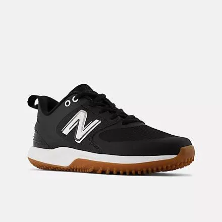 Layered Support Built For Comfort New Balance Women's VELO v3 Turf Softball Shoes - Black - STVELOK3