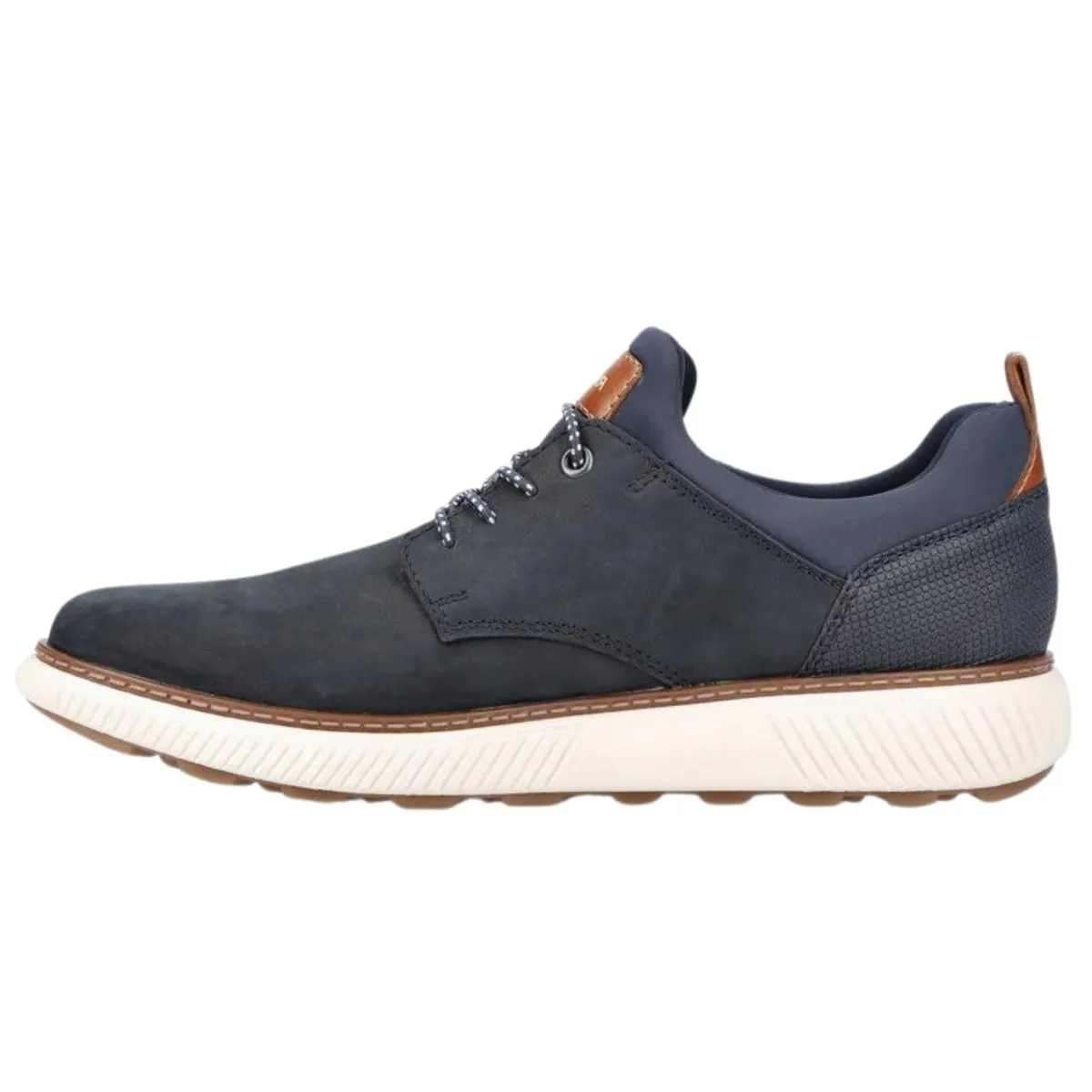 Rieker Men's B3360-14 Stan Navy Nubuck Support Base