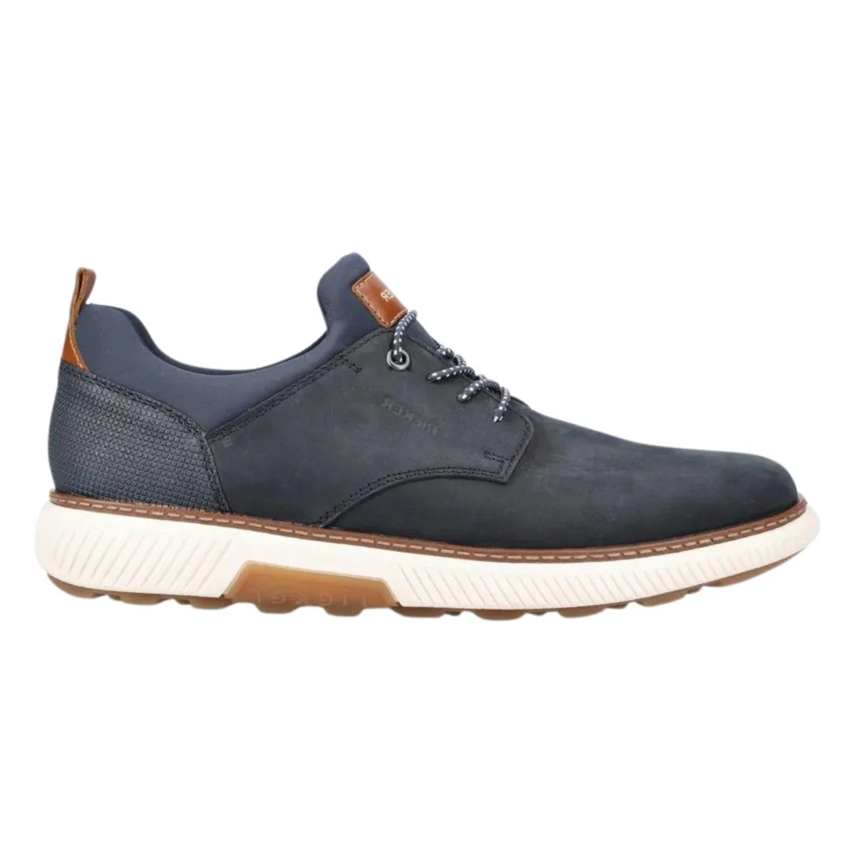 Short Trip Rieker Men's B3360-14 Stan Navy Nubuck