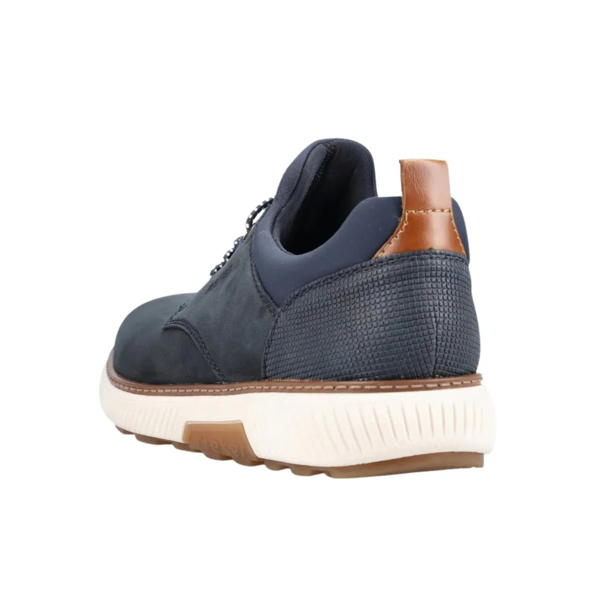 AntiOdor Rieker Men's B3360-14 Stan Navy Nubuck