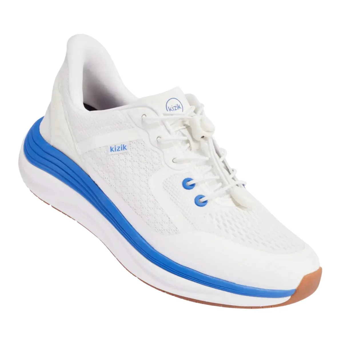All Time Kizik Men's London Bright White/Super Sonic