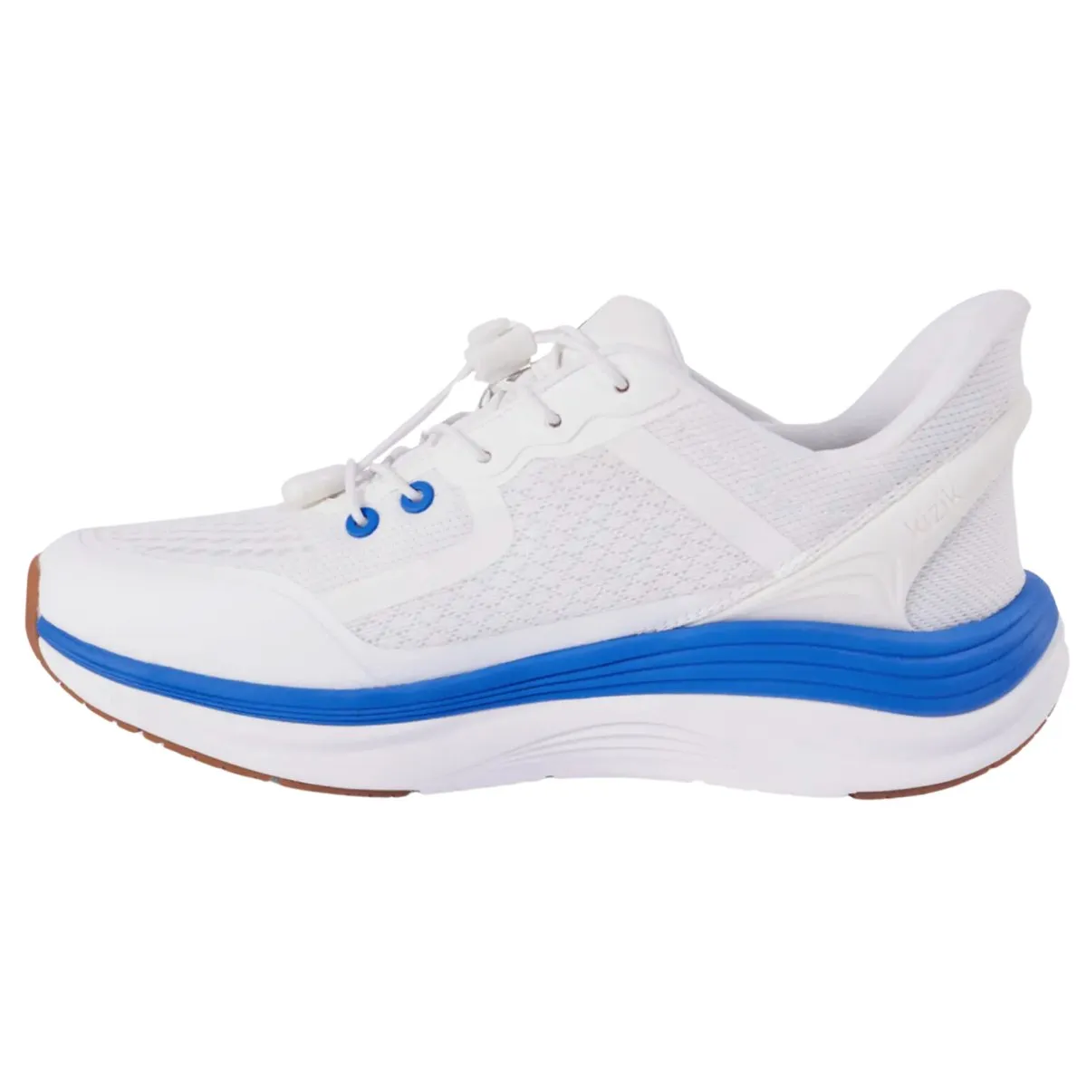 Kizik Men's London Bright White/Super Sonic Bridge Jog Street Movement