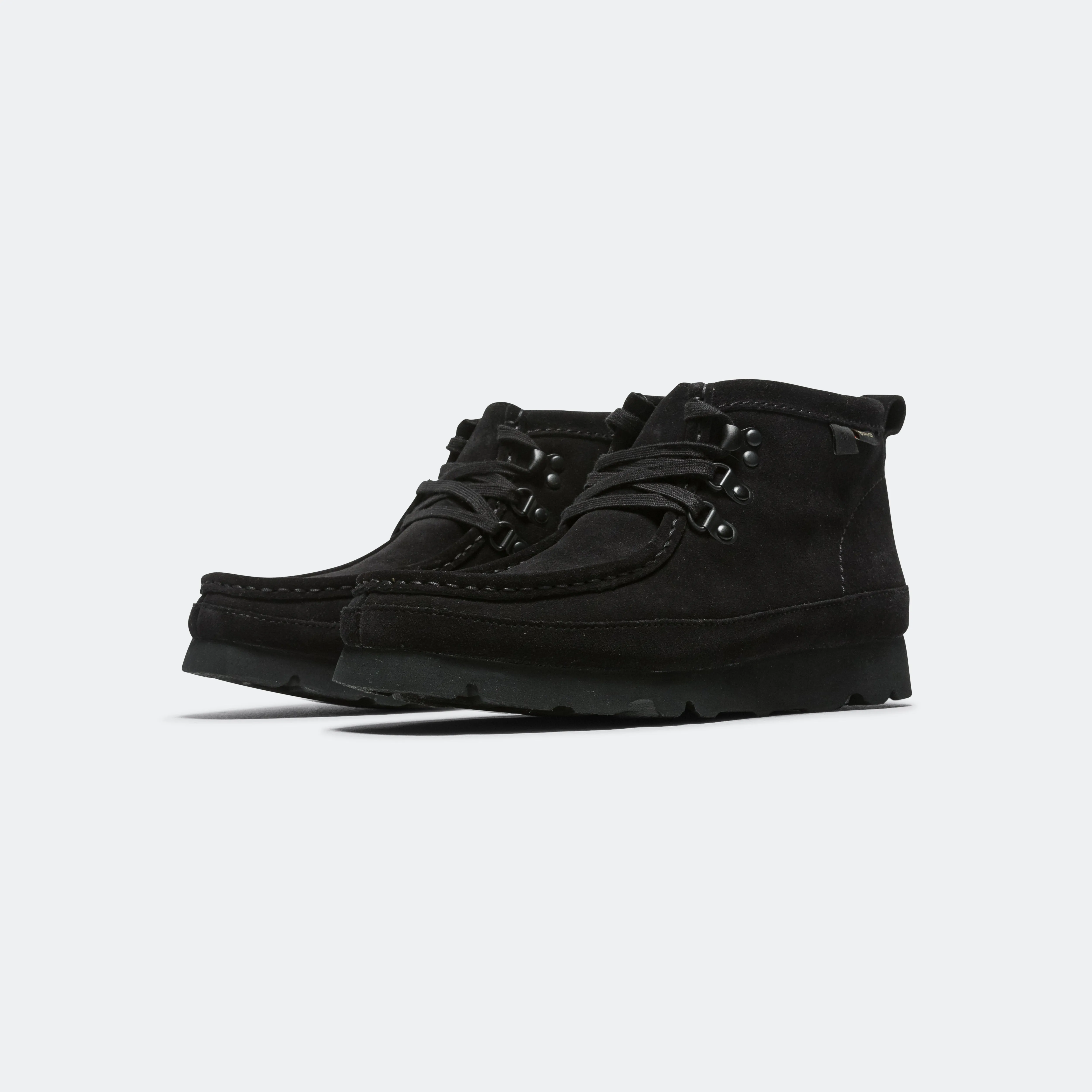Angler's Wallabee GTX SP x Clarks - Black Impact Resistance Ready For Action