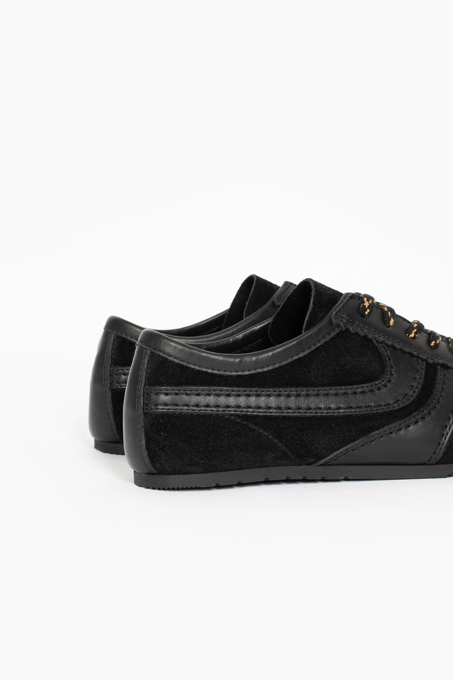 Arch Stabilizer System Marathon Suede Sneakers Black