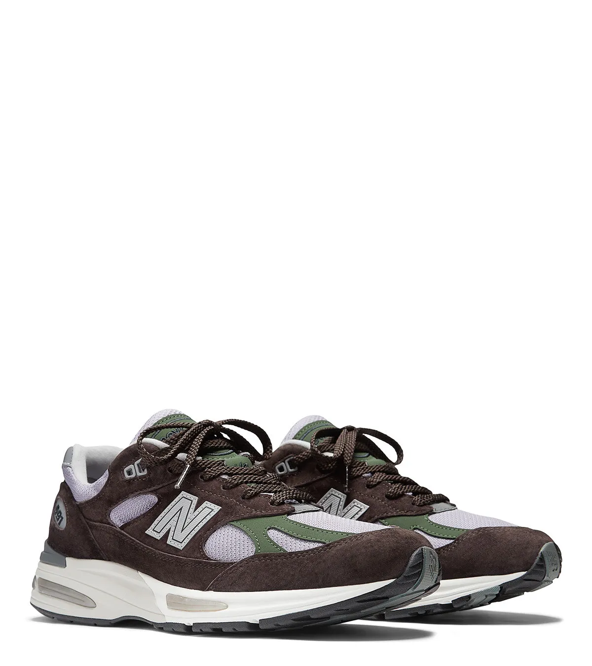 evening New Balance Made In UK 991v2 Brown