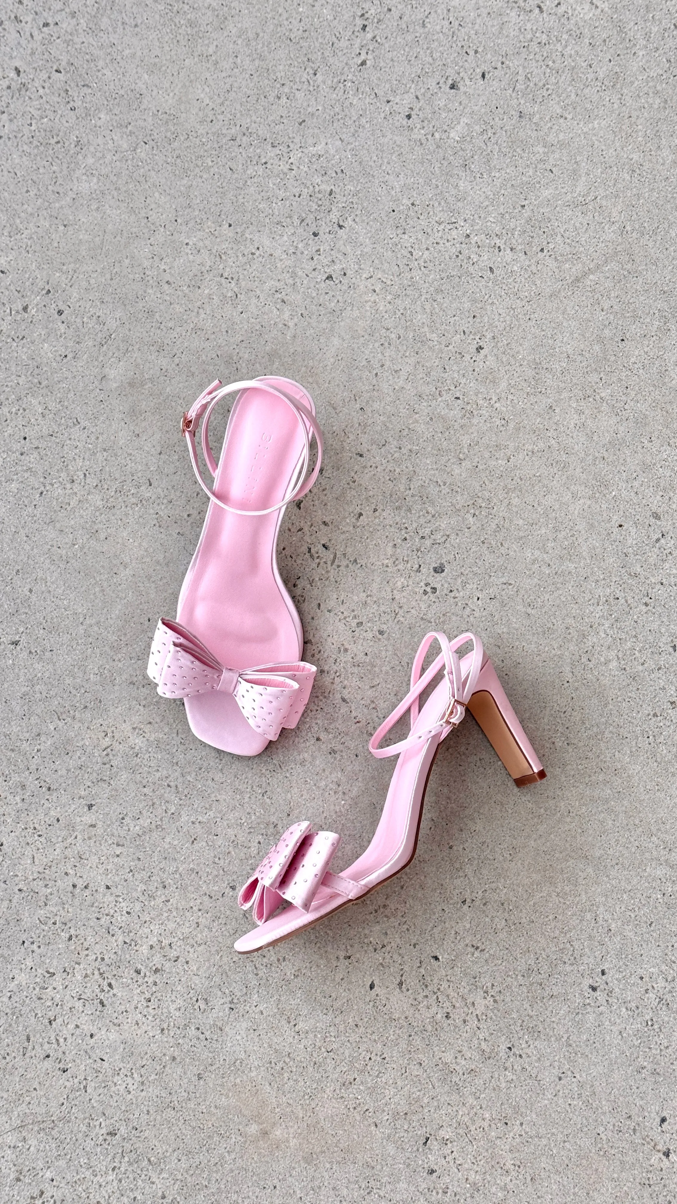 Versatile Heel Sabbine Heel - Baby Pink