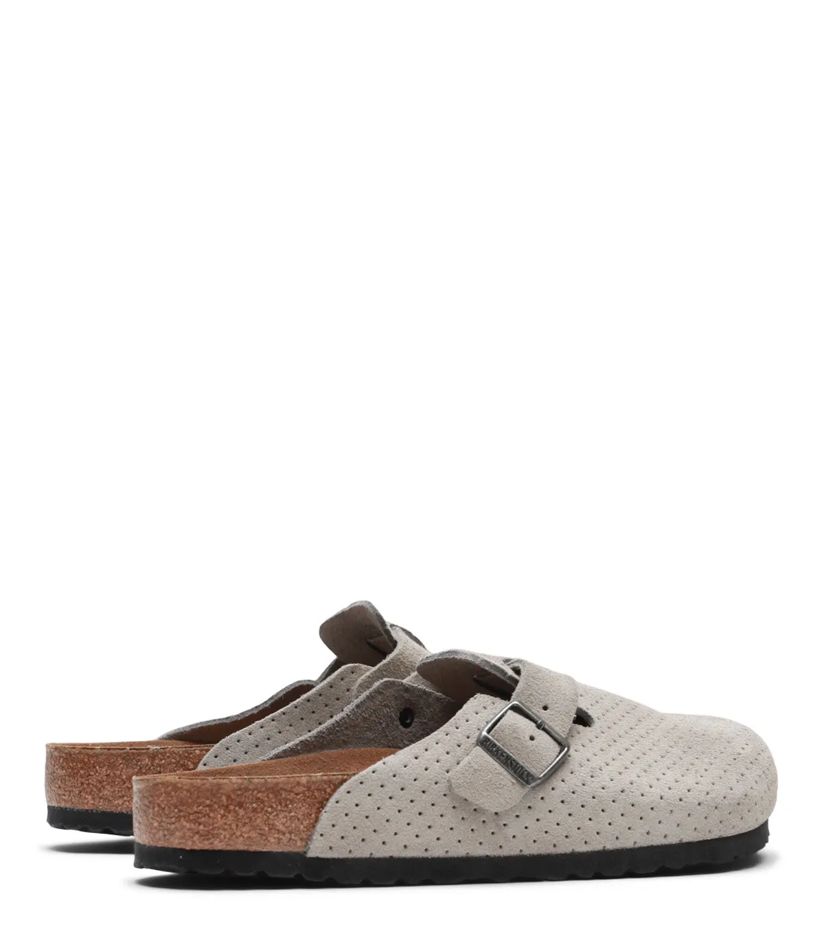 Birkenstock Boston Dotted Stone Coin Pointed - toe