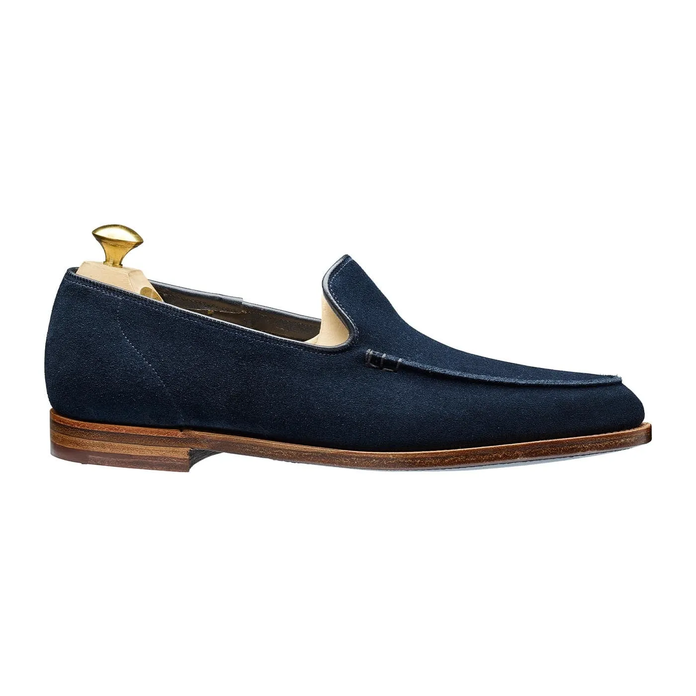 Salcombe Ocean Suede Crocodile Embossed